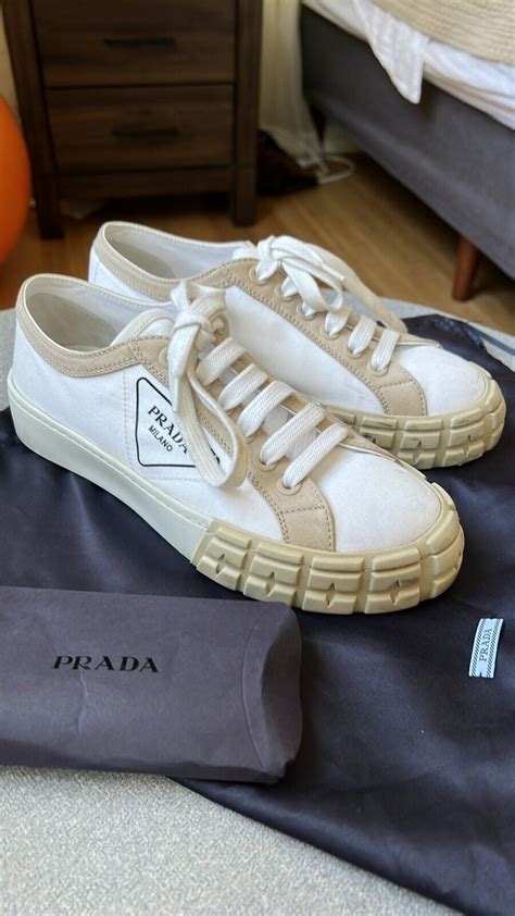 ebay prada sneakers|Prada sneakers on sale women's.